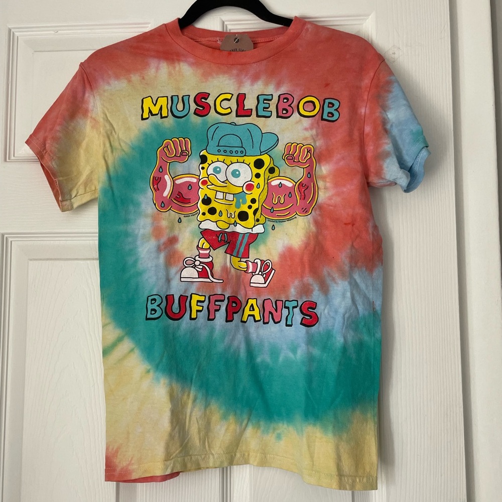 SpongeBob SquarePants Men’s gym tee NWT